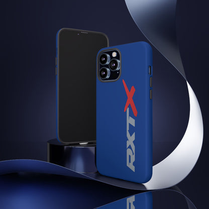 RXTX Tough Phone Case Protective Cover - iPhone Samsung Google Pixel Dark Blue