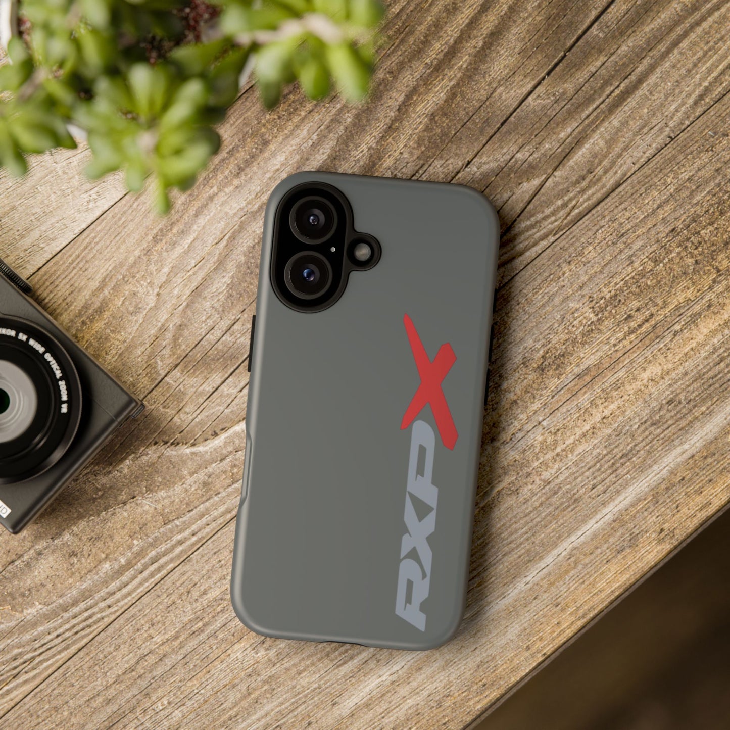 RXPX Tough Phone Case Protective Cover - iPhone Samsung Google Pixel - Grey