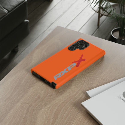RXPX Tough Phone Case Protective Cover - iPhone Samsung Google Pixel - Orange