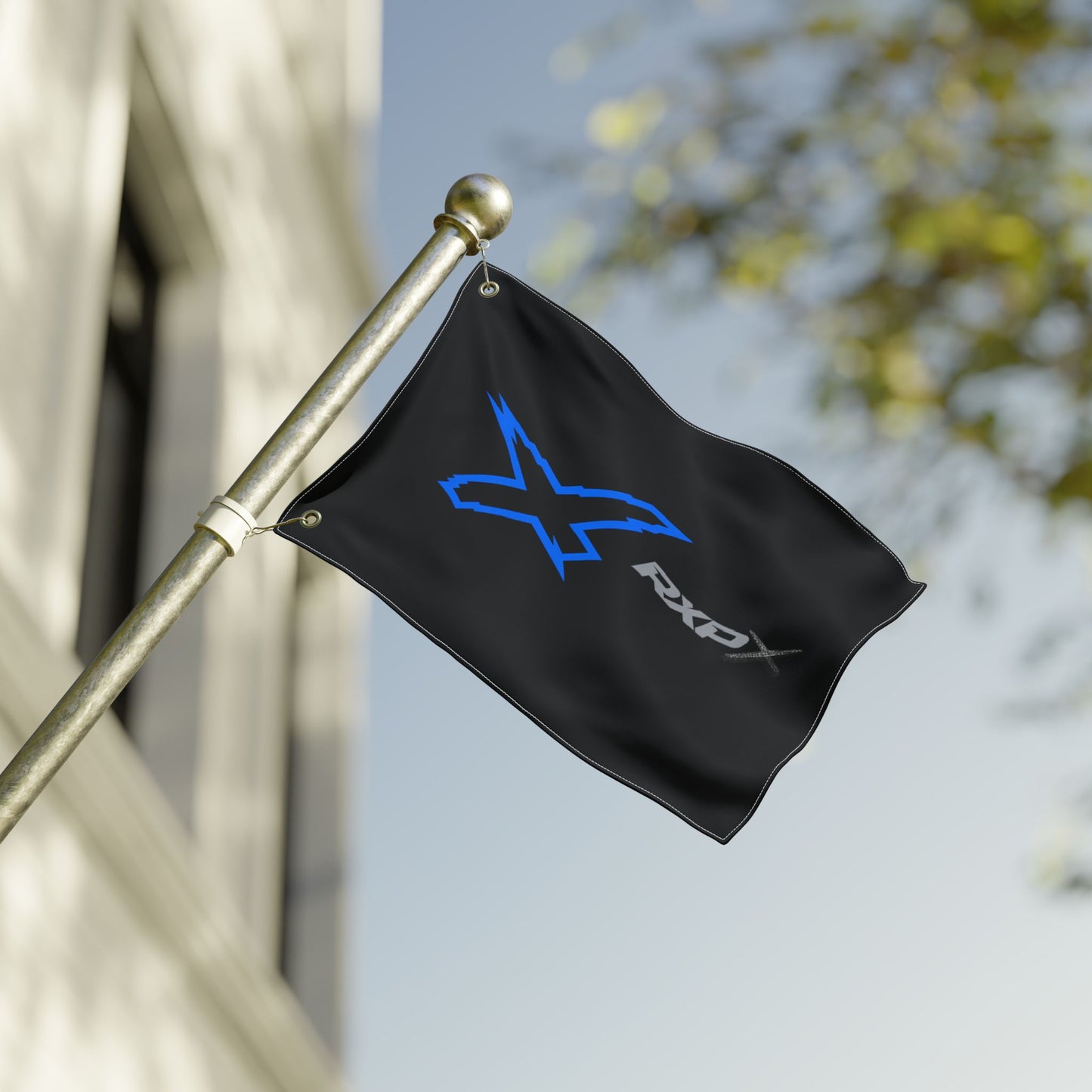 Sea‑Doo X-Team RXPX Performance Flag — Double‑Sided Gulfstream Blue Watersports Banner