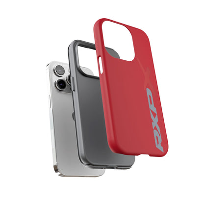 RXPX Tough Phone Case Protective Cover - iPhone Samsung Google Pixel - Red