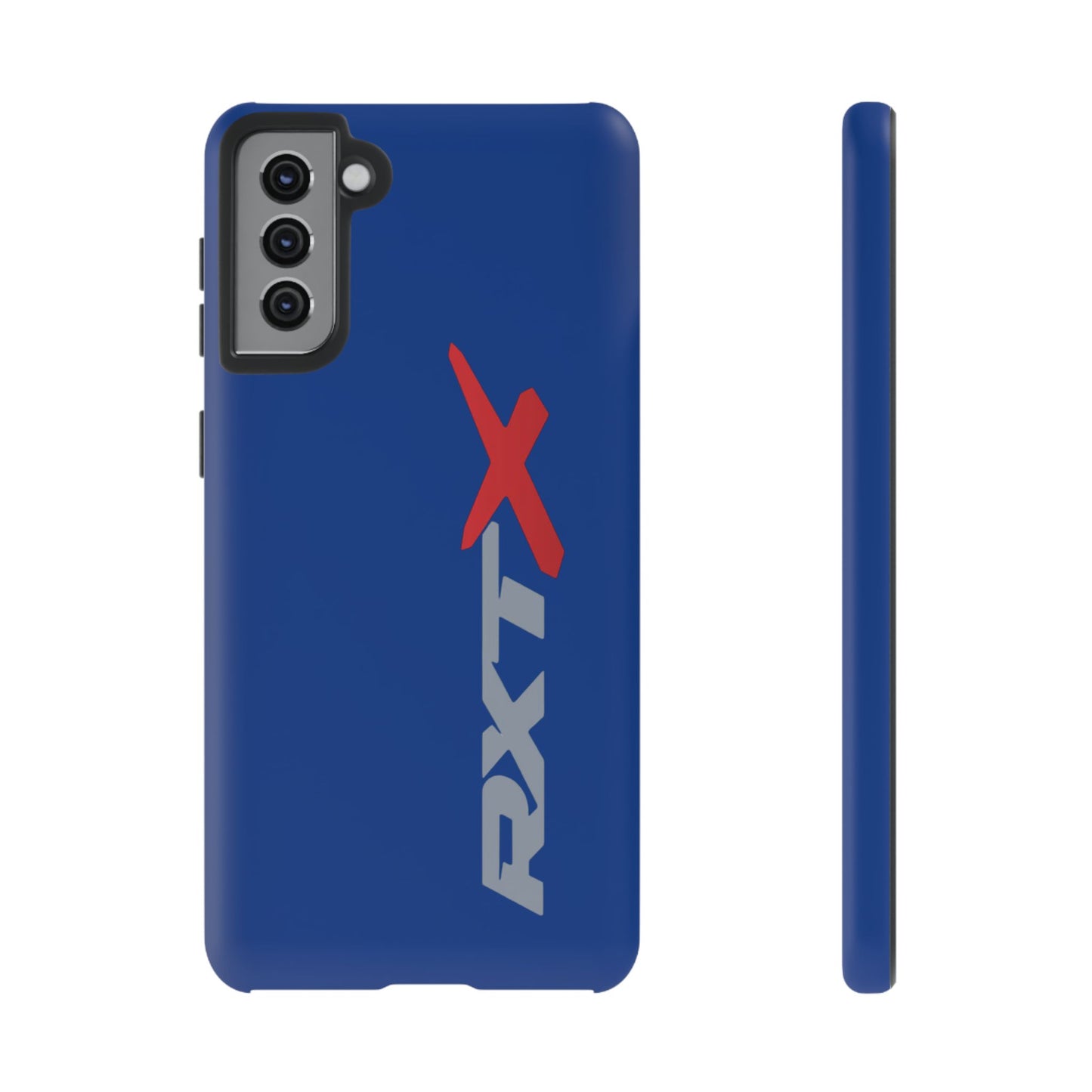 RXTX Tough Phone Case Protective Cover - iPhone Samsung Google Pixel Dark Blue