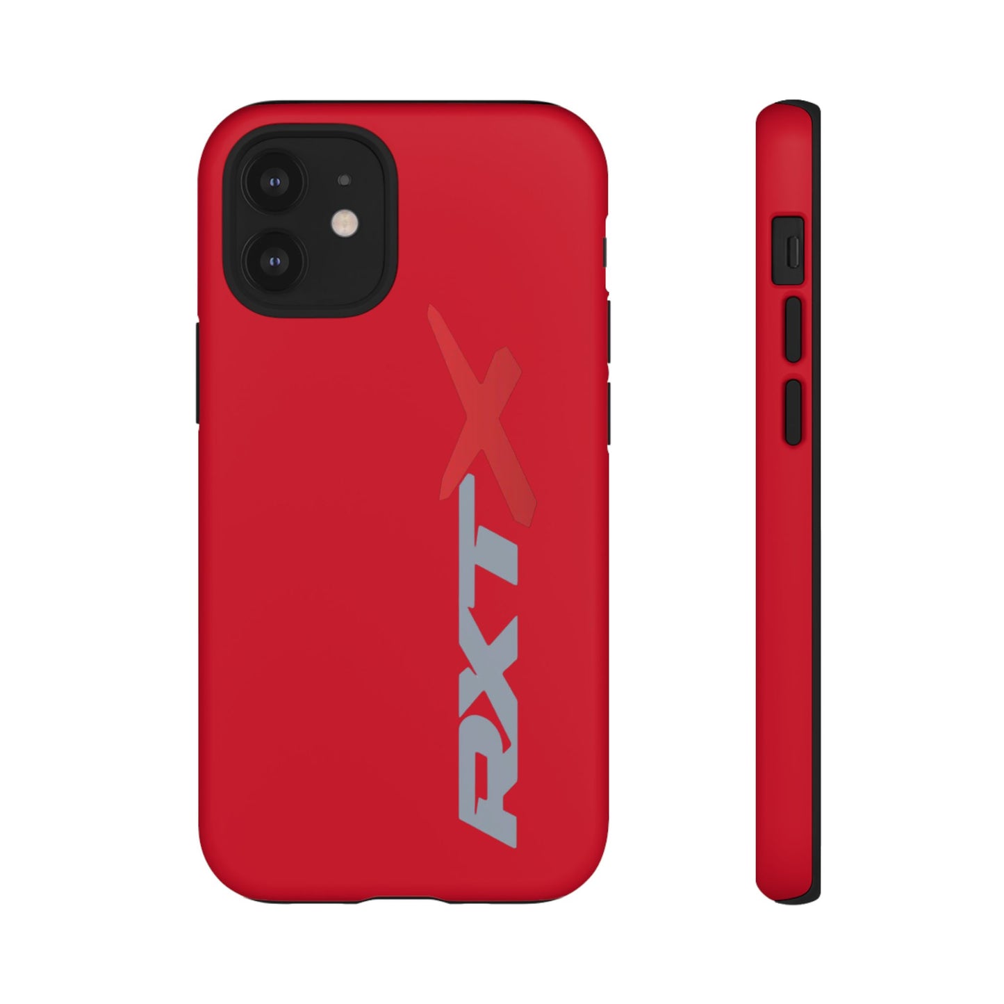 RXTX Tough Phone Case Protective Cover - iPhone Samsung Google Pixel Red