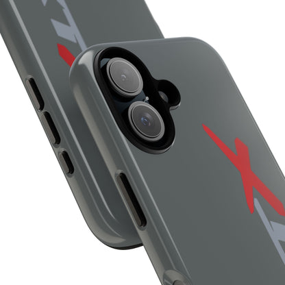 RXTX Tough Phone Case Protective Cover - iPhone Samsung Google Pixel -Dark Grey