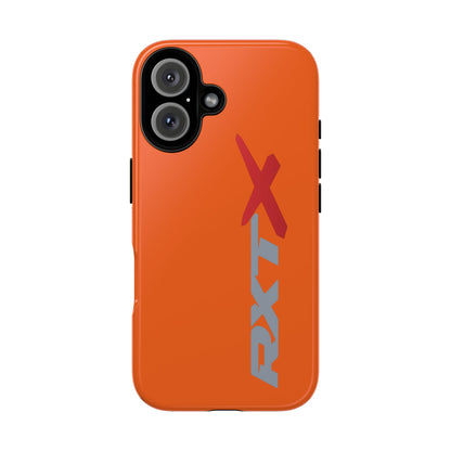 RXTX Tough Phone Case Protective Cover - iPhone Samsung Google Pixel Orange