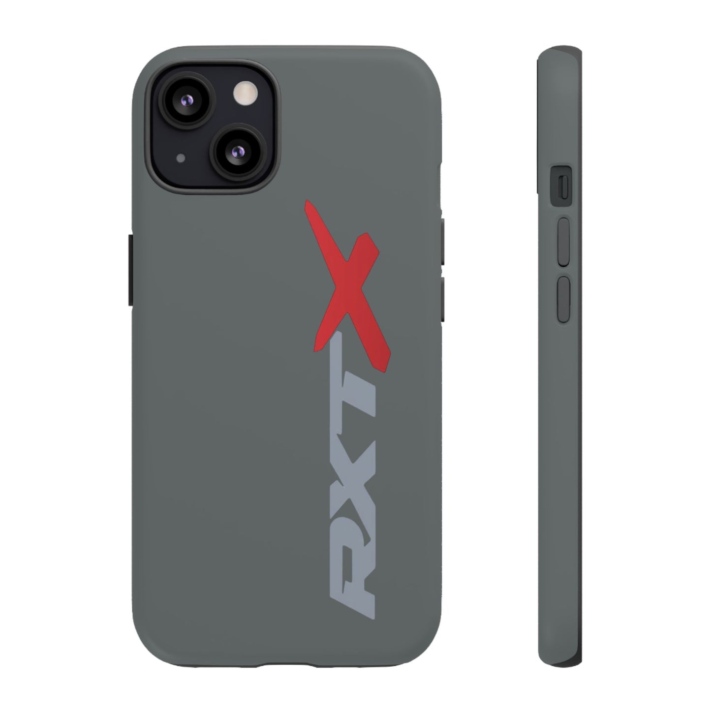 RXTX Tough Phone Case Protective Cover - iPhone Samsung Google Pixel -Dark Grey