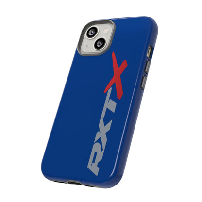 RXTX Tough Phone Case Protective Cover - iPhone Samsung Google Pixel Dark Blue