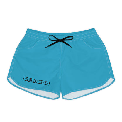 SeaDoo Performance Swim Shorts Women's Beach Riding Shorts Turquoise