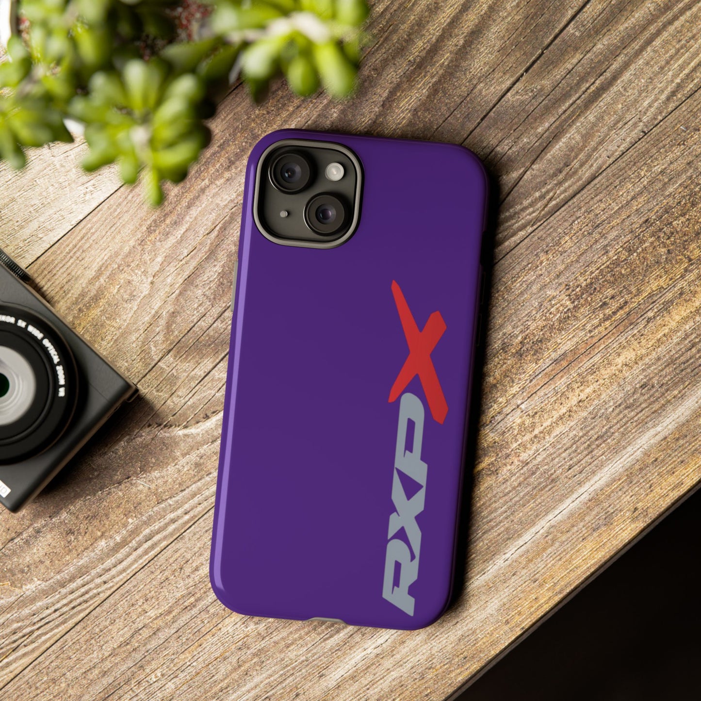 RXPX Tough Phone Case Protective Cover - iPhone Samsung Google Pixel - Purple