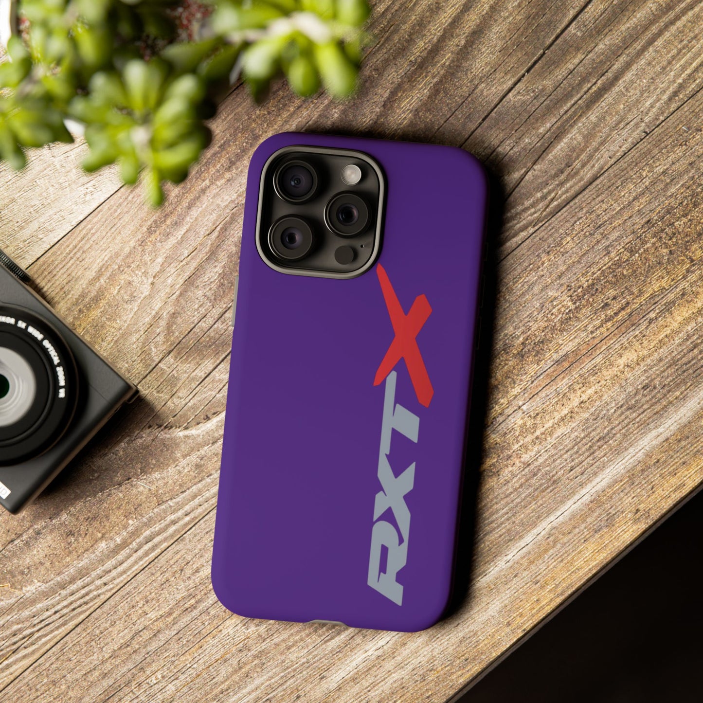 RXTX Tough Phone Case Protective Cover - iPhone Samsung Google Pixel Purple