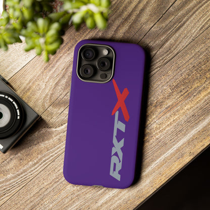 RXTX Tough Phone Case Protective Cover - iPhone Samsung Google Pixel Purple