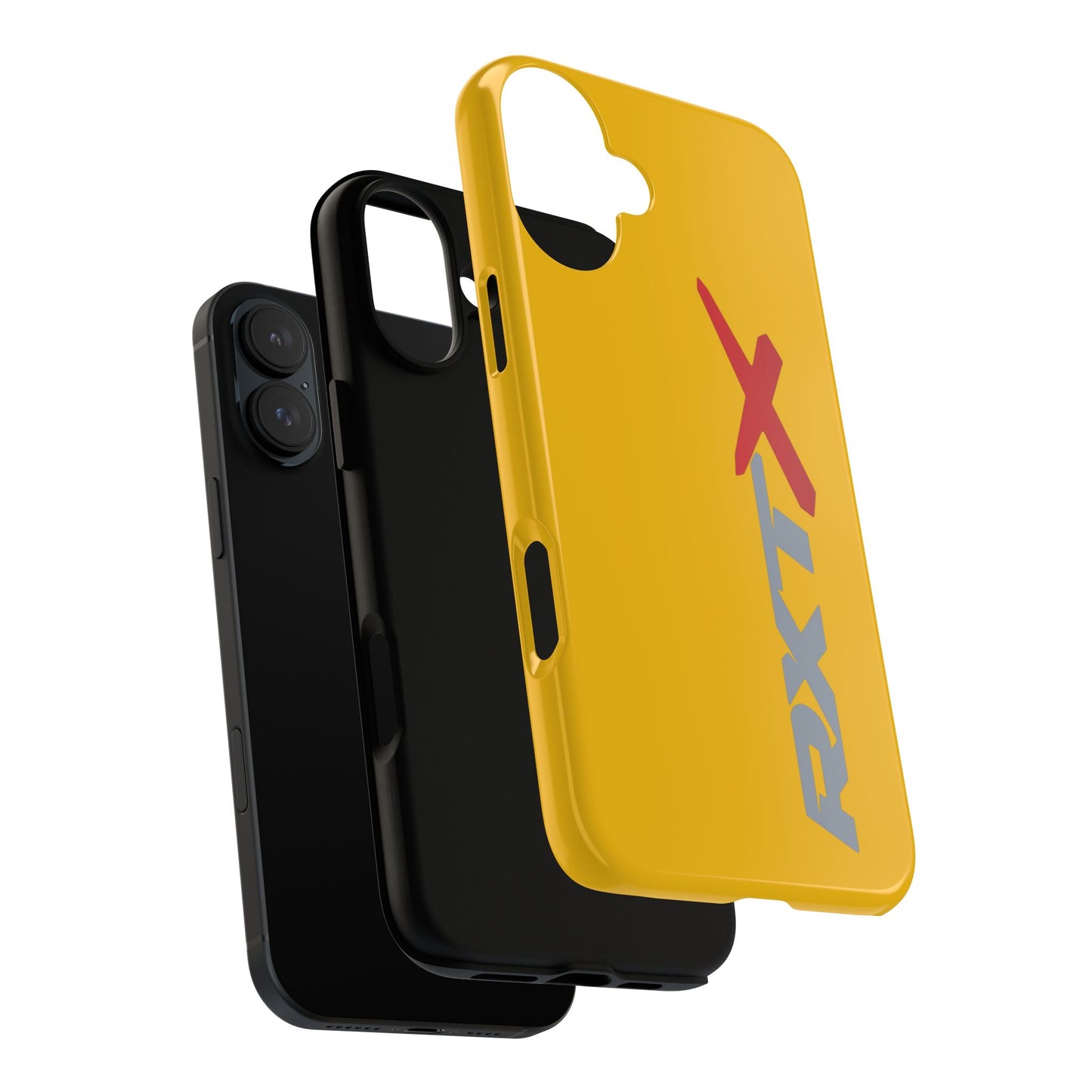 RXTX Tough Phone Case Protective Cover - iPhone Samsung Google Pixel Millenium Yellow