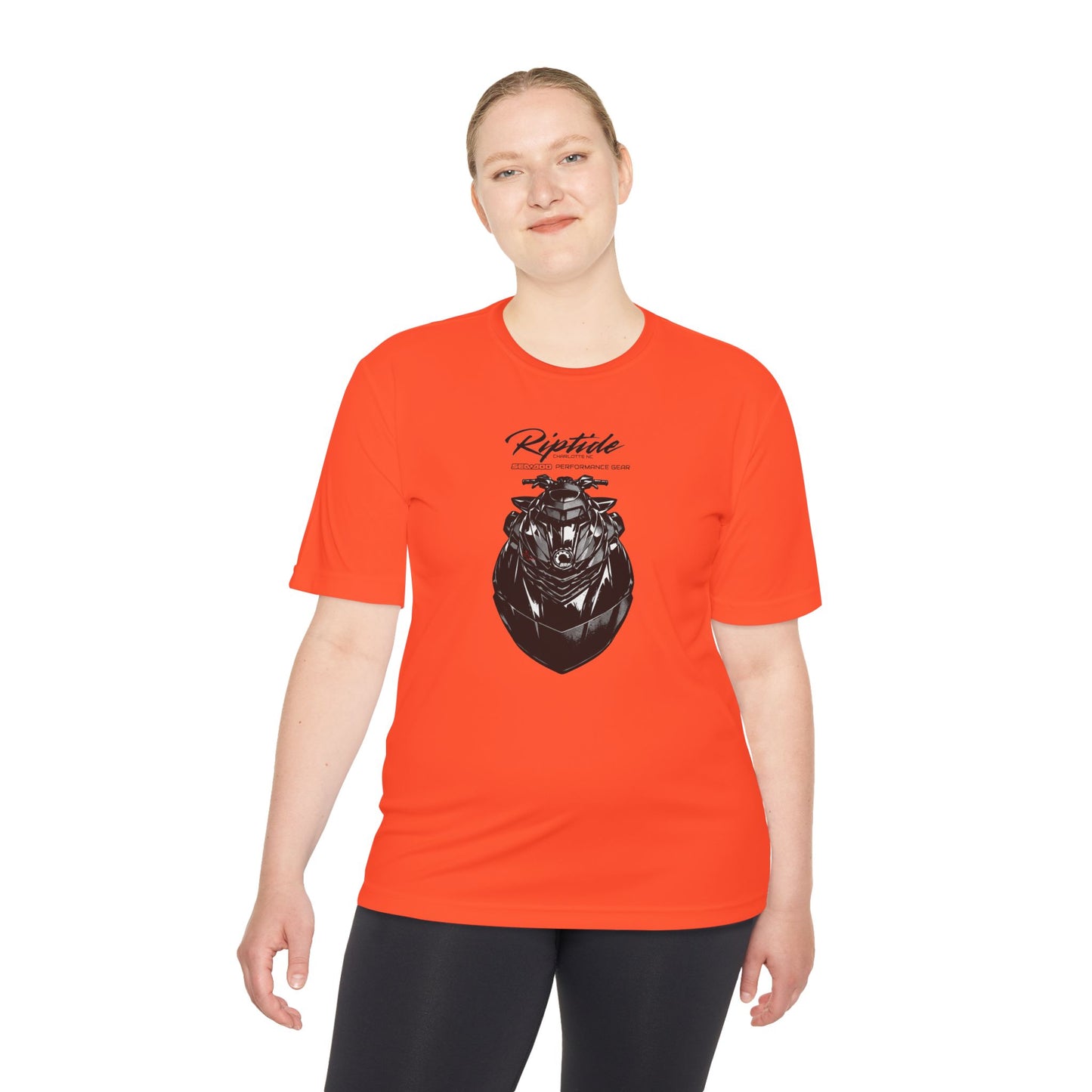 Riptide RXPX Black Out Graphic Tee — Moisture-Wicking Performance Shirt