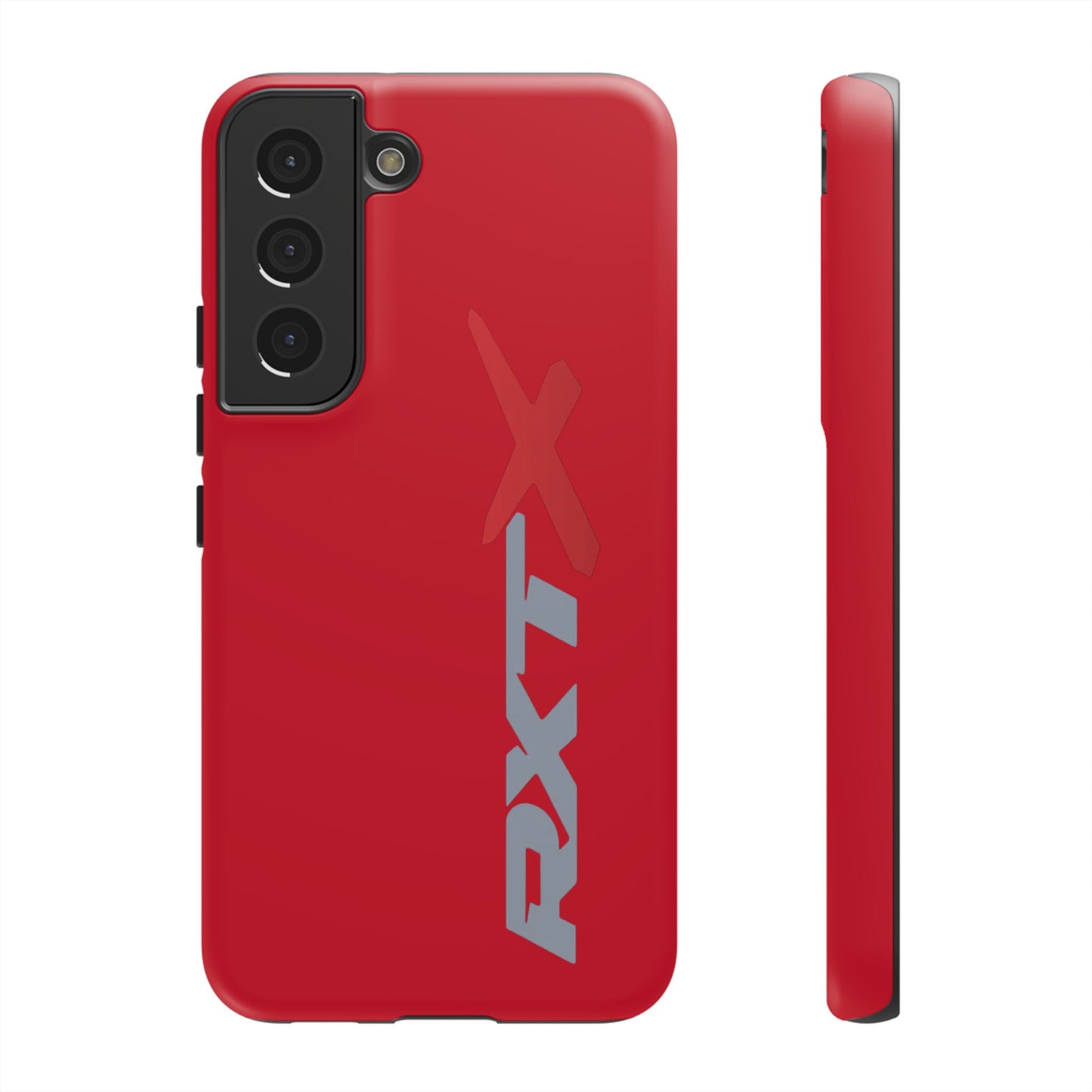 RXTX Tough Phone Case Protective Cover - iPhone Samsung Google Pixel Red
