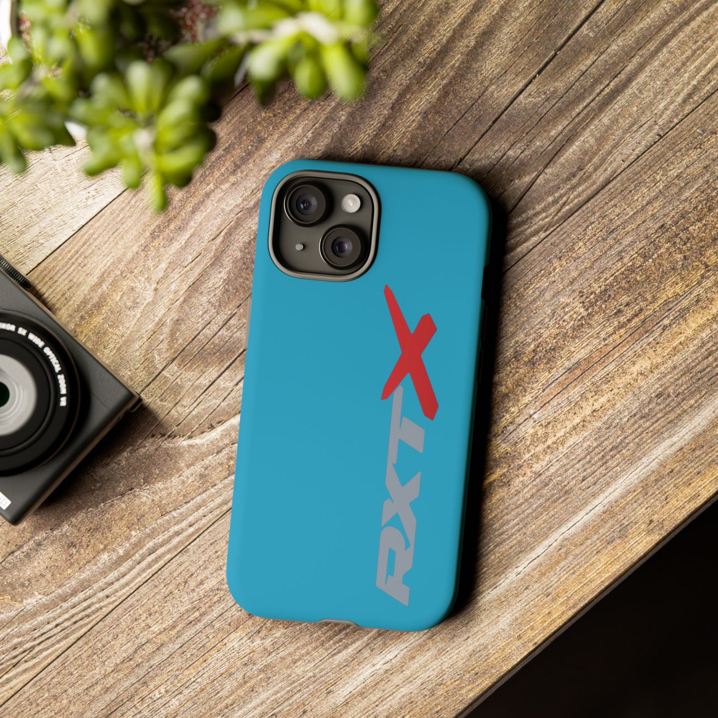 RXTX Tough Phone Case Protective Cover - iPhone Samsung Google Pixel Turquoise
