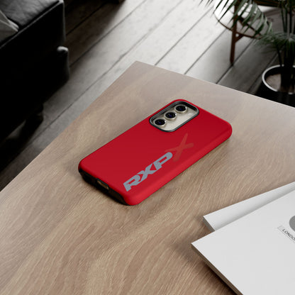 RXPX Tough Phone Case Protective Cover - iPhone Samsung Google Pixel - Red