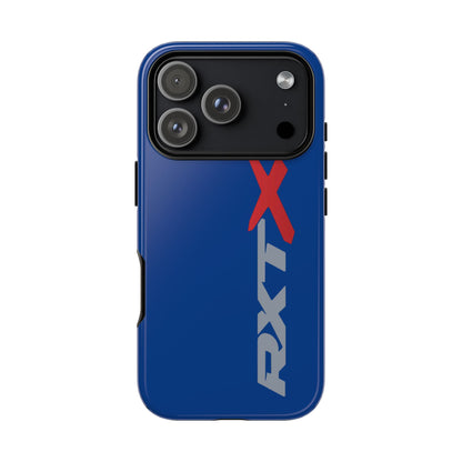 RXTX Tough Phone Case Protective Cover - iPhone Samsung Google Pixel Dark Blue