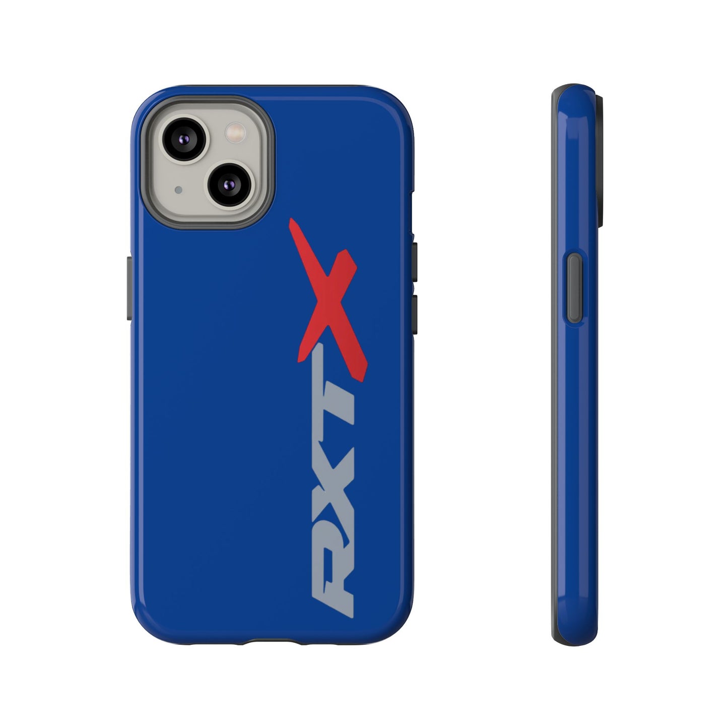 RXTX Tough Phone Case Protective Cover - iPhone Samsung Google Pixel Dark Blue