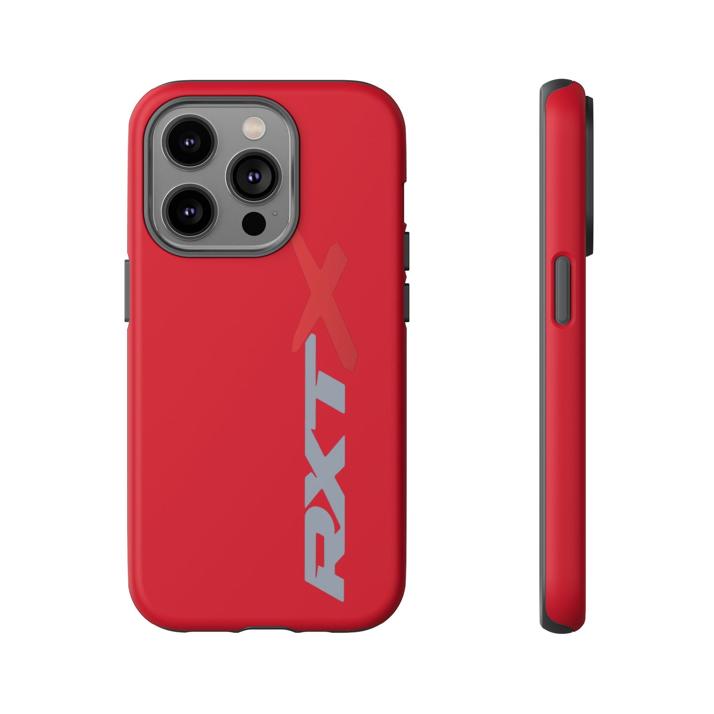 RXTX Tough Phone Case Protective Cover - iPhone Samsung Google Pixel Red