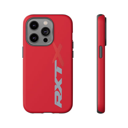RXTX Tough Phone Case Protective Cover - iPhone Samsung Google Pixel Red