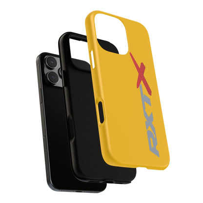 RXTX Tough Phone Case Protective Cover - iPhone Samsung Google Pixel Millenium Yellow