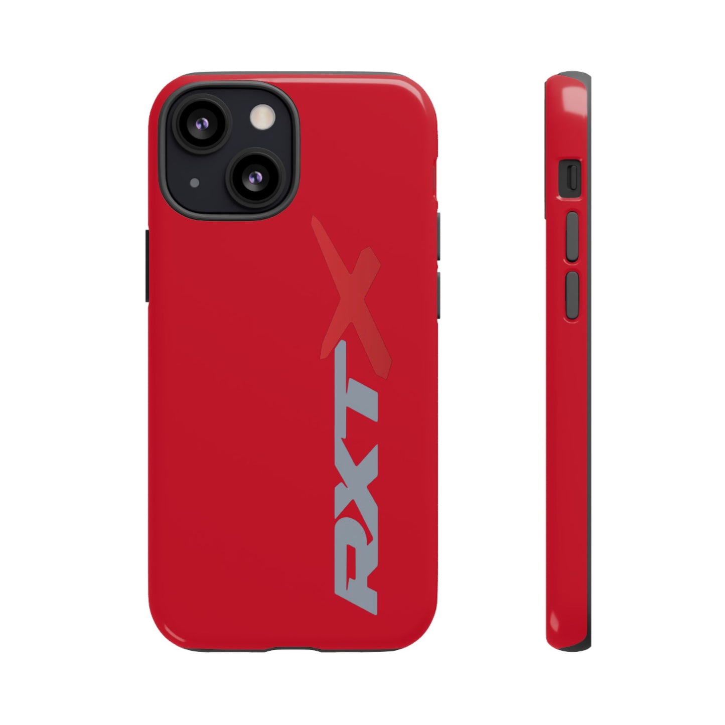 RXTX Tough Phone Case Protective Cover - iPhone Samsung Google Pixel Red