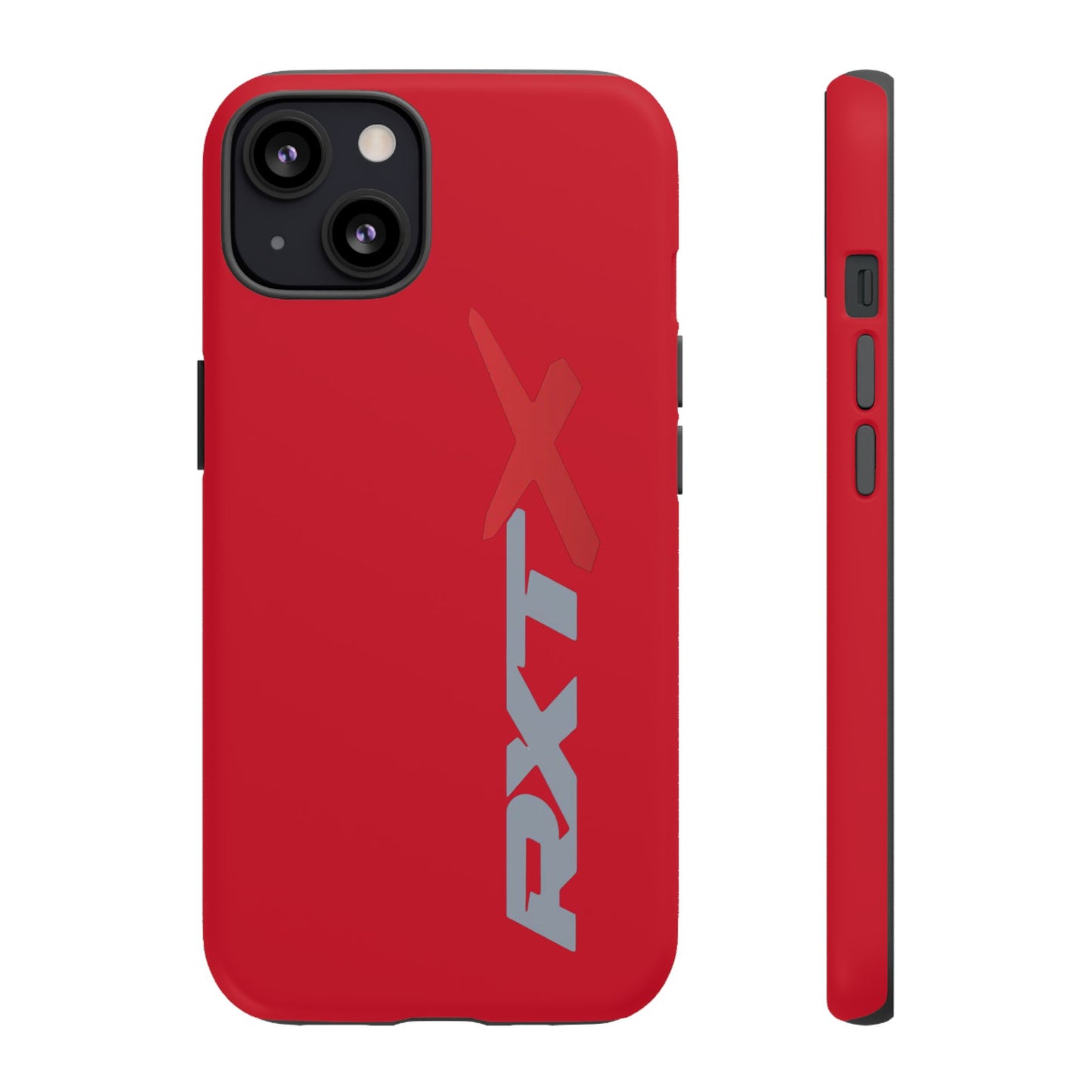 RXTX Tough Phone Case Protective Cover - iPhone Samsung Google Pixel Red