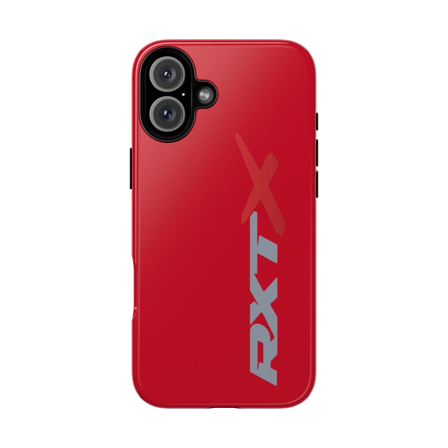 RXTX Tough Phone Case Protective Cover - iPhone Samsung Google Pixel Red