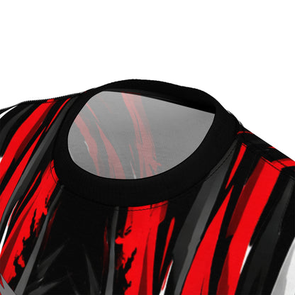 SeaDoo X-Team Racing Graphic Tee — Red & Black All-Over Print