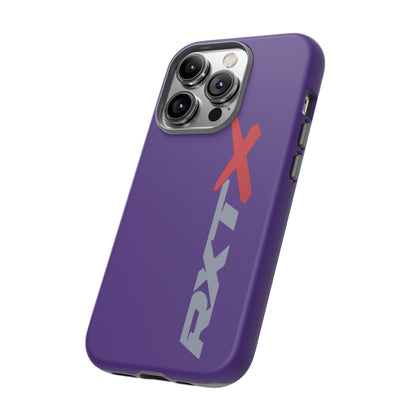 RXTX Tough Phone Case Protective Cover - iPhone Samsung Google Pixel Purple
