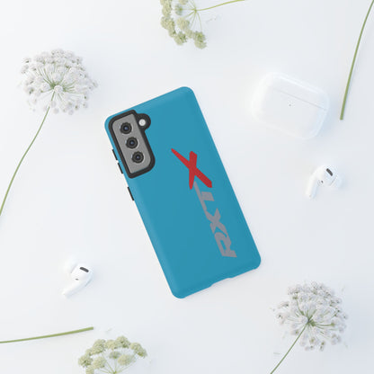 RXTX Tough Phone Case Protective Cover - iPhone Samsung Google Pixel Turquoise