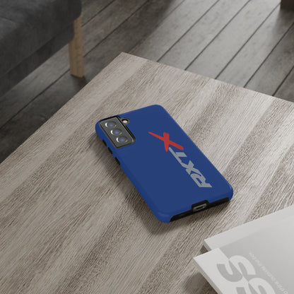 RXTX Tough Phone Case Protective Cover - iPhone Samsung Google Pixel Dark Blue