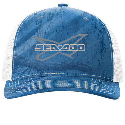 Realtree Fishing Light Blue/ White - FRONT