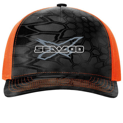 Kryptek Typhon/ Neon Orange - FRONT