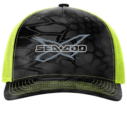 Kryptek Typhon/ Neon Yellow - FRONT