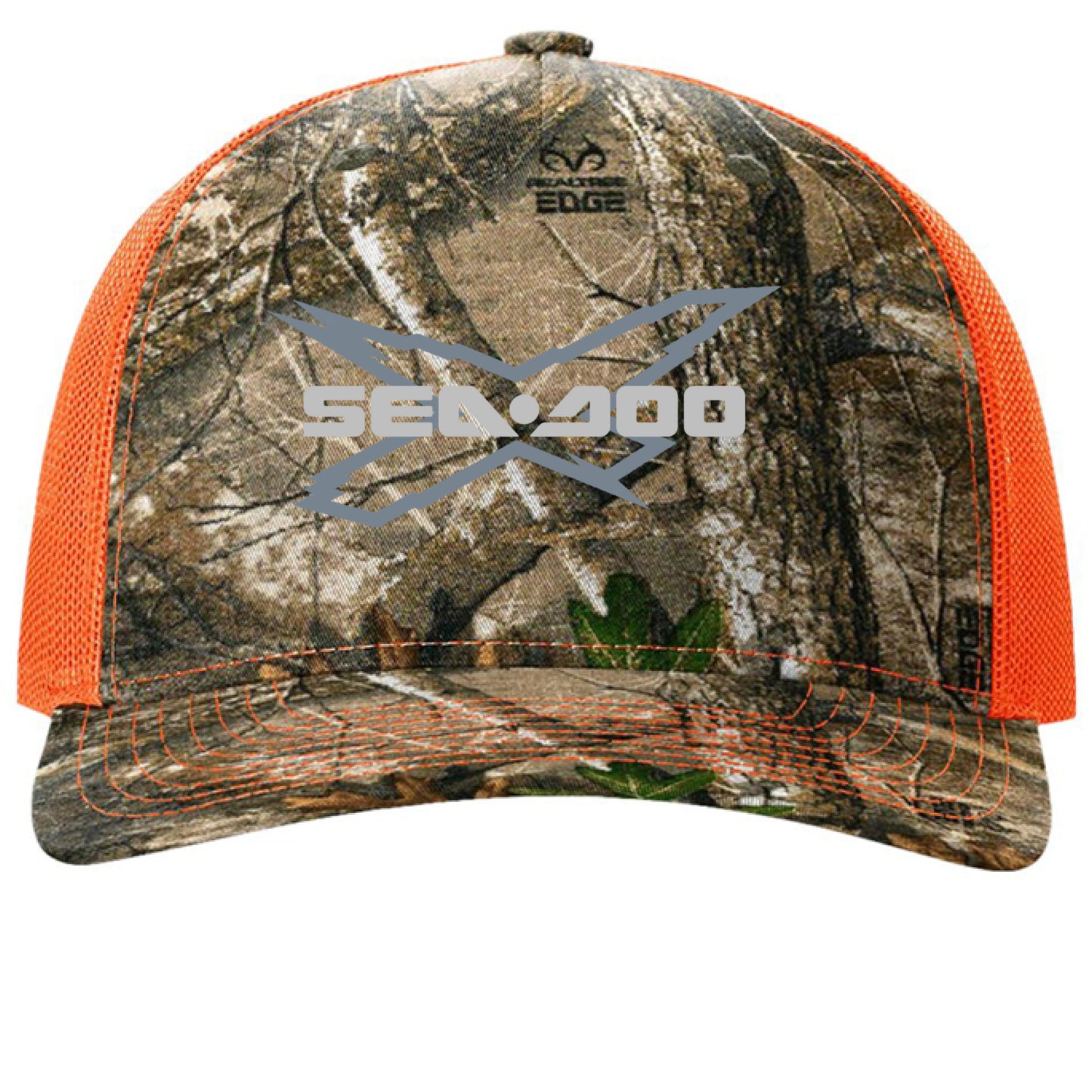 Realtree Edge/ Neon Orange - FRONT
