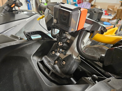 Seadoo Aluminum Handlebar Camera Insta 360 Go Pro Mount Fits 2021+ RXP-X & GTR-X 300
