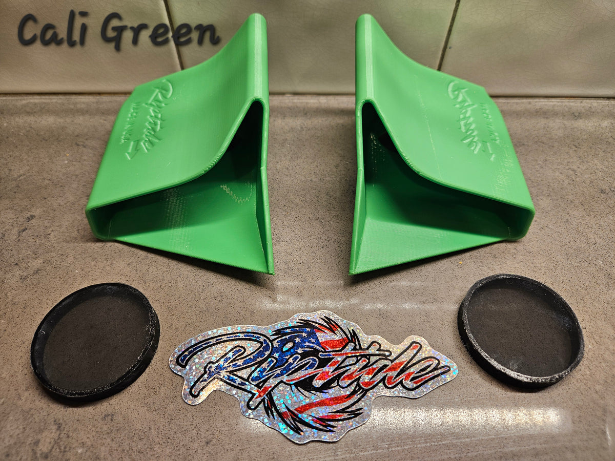 Seadoo Ram Air Intake System Front Air Vent Scoops Set 2 For 2018+ ST3 GTX RXTX Wake Pro