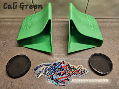 Seadoo Ram Air Intake System Front Air Vent Scoops Set 2 For 2018+ ST3 GTX RXTX Wake Pro