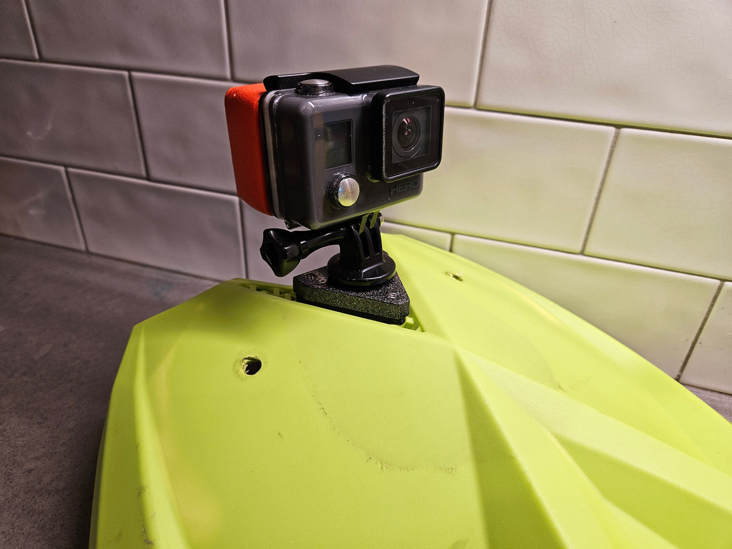 Seadoo Spark Aluminum Hood Camera Insta 360 Go Pro Mount Fits 2014-2023 Spark & Trixx