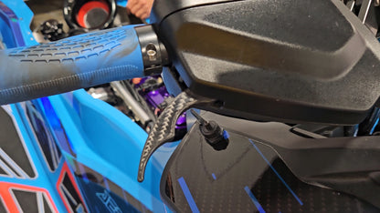 Billet Carbon Fiber Seadoo IBR Throttle & Brake/Reverse Levers Upgrade Trigger Set 2