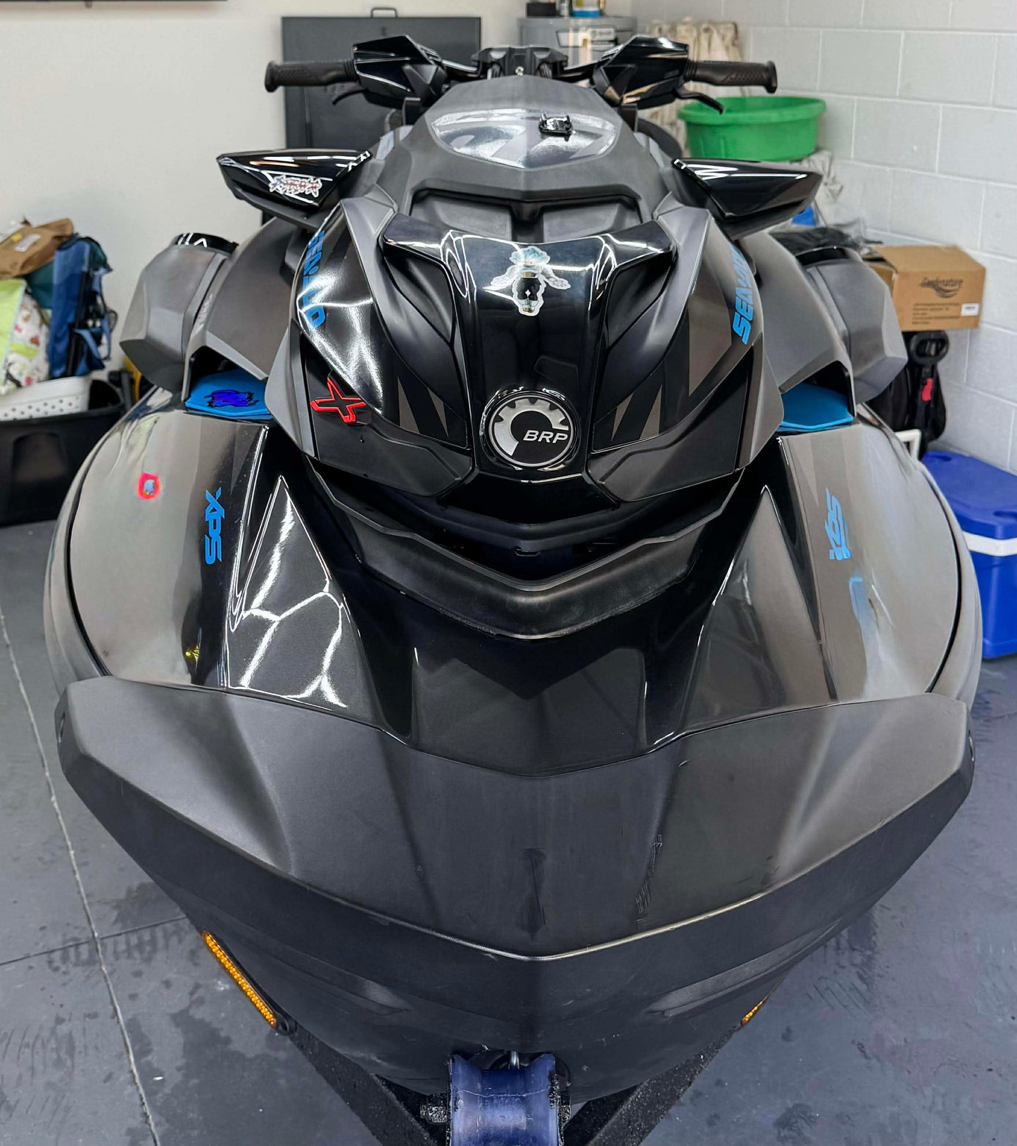Seadoo Ram Air Intake System Front Air Deflectors Only RXPX GTRX