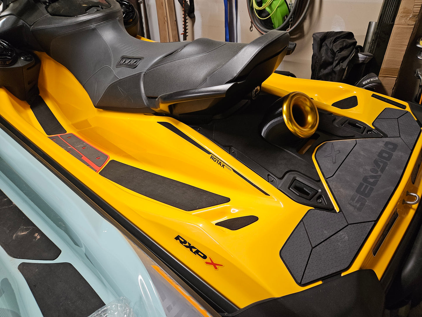 SeaDoo Rear Deck Velocity Stack Air Intake Twist Lock For 2018-2026 RXTX GTX FISH PRO WAKE PRO GTI GTR RXPX