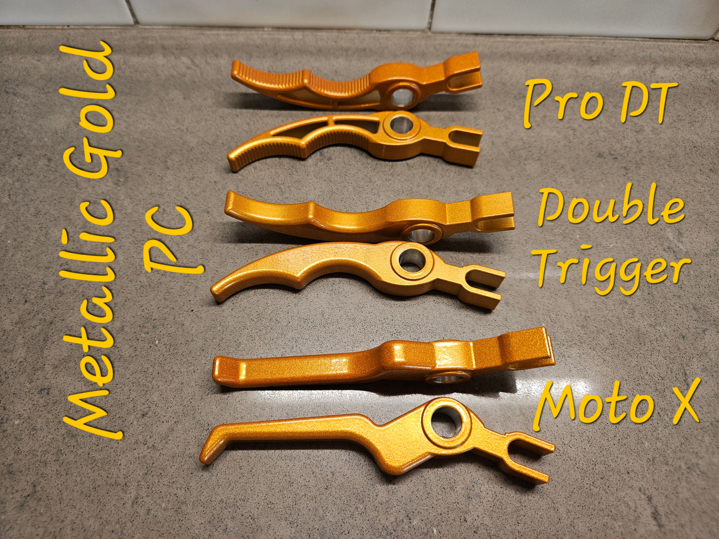 Billet Aluminum Seadoo IBR Throttle & Brake/Reverse Levers Upgrade Trigger Set 2