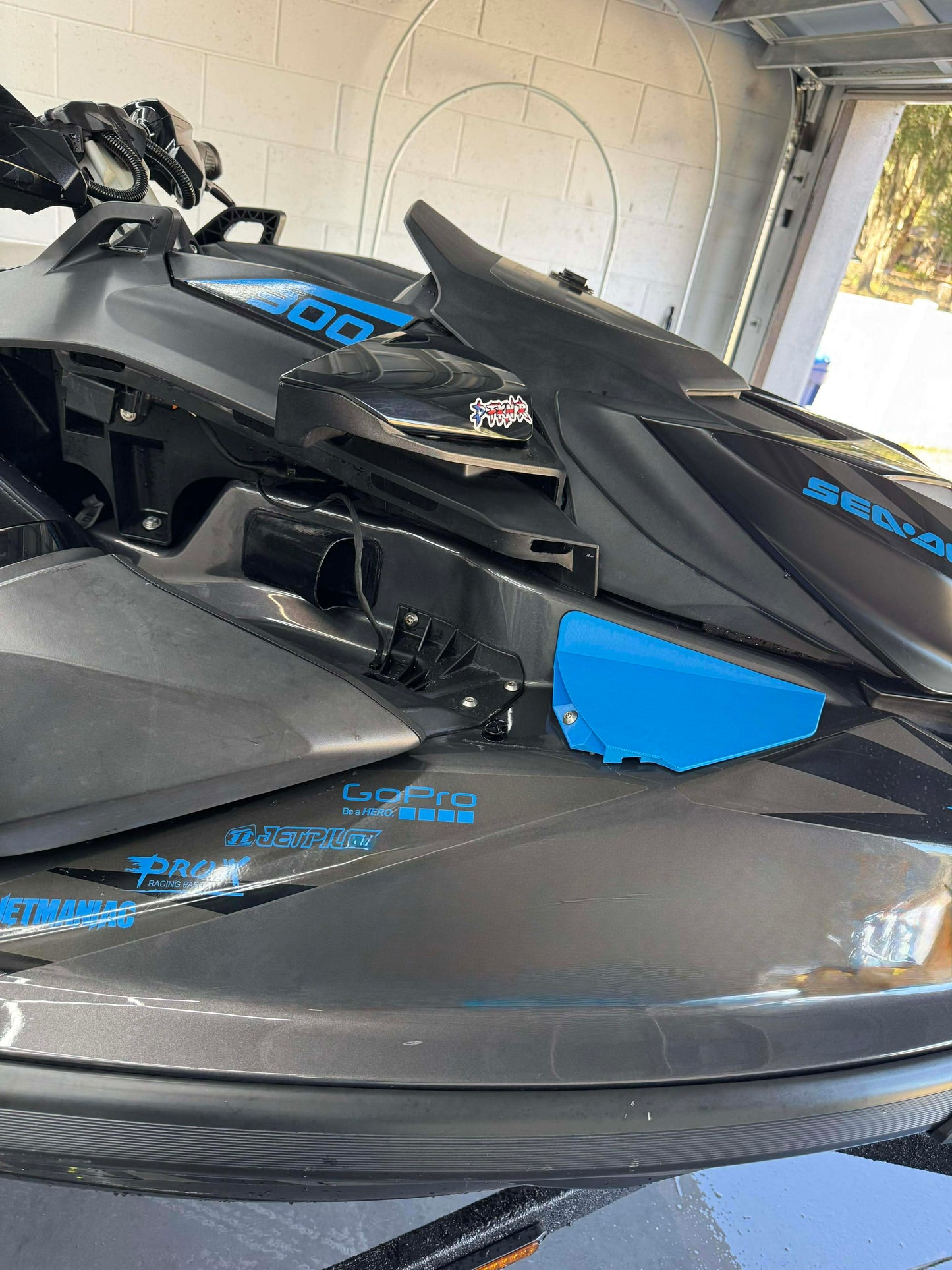 Seadoo Ram Air Intake System Front Air Deflectors Only RXPX GTRX
