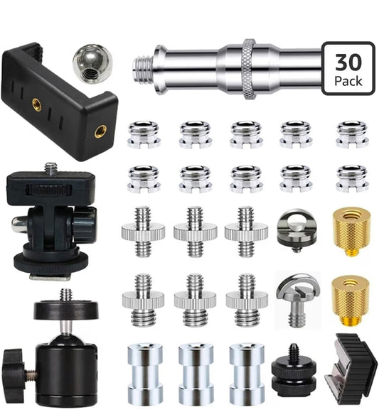 SeaDoo Aluminum Camera Accessories, 30pcs Kit / Go Pro Mount