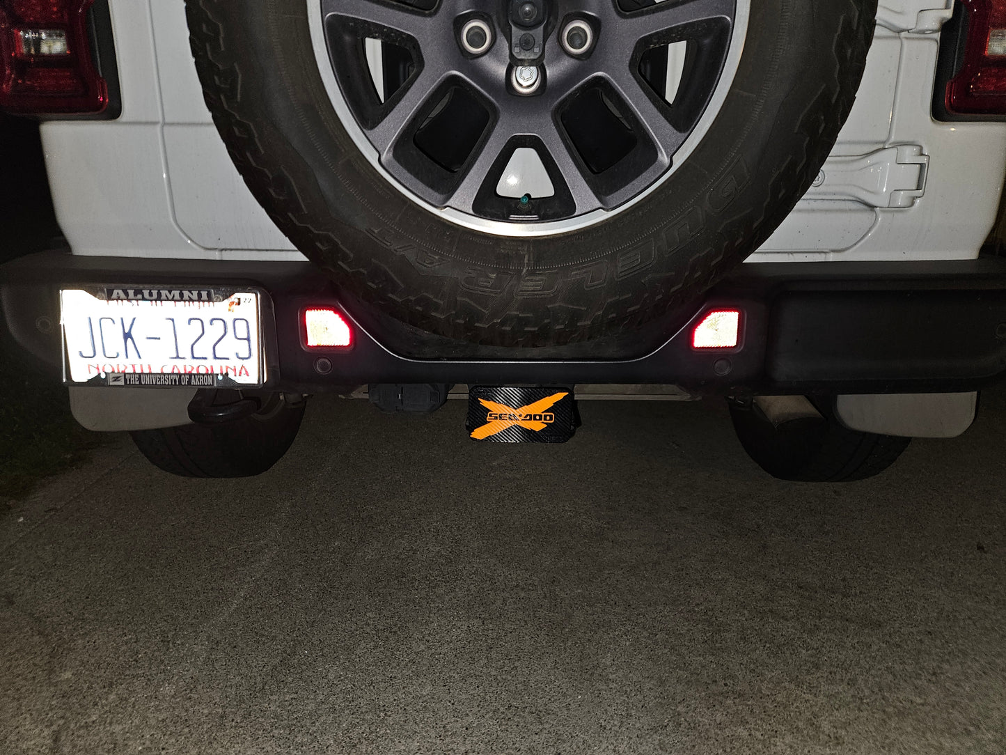 SeaDoo X-Team Hitch Cover for Class lll Receiver