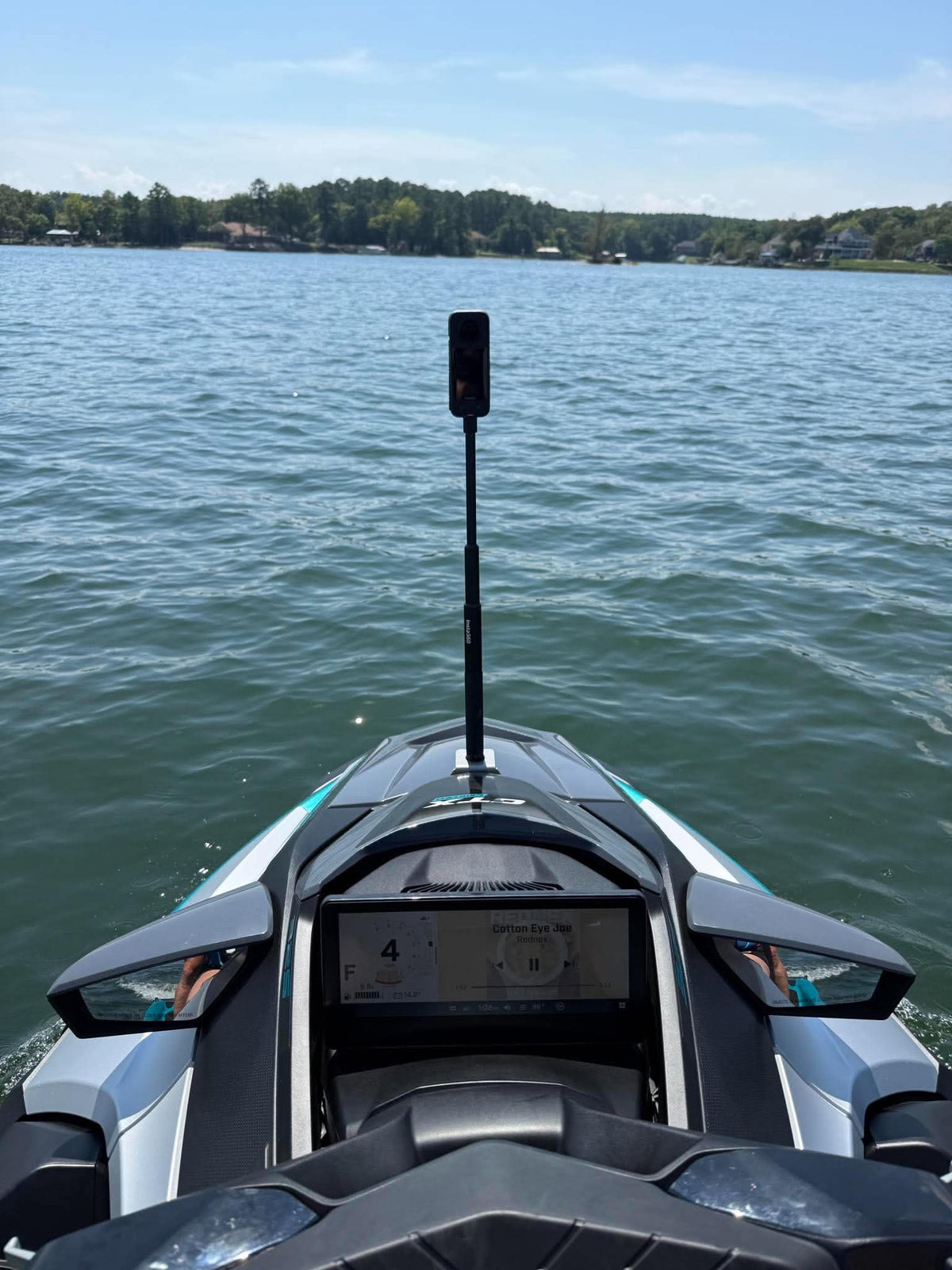 SeaDoo Aluminum Camera Front Hood Mount For 2018+ ST3 Hulls GTX RXTX Wake Pro Heavy Duty