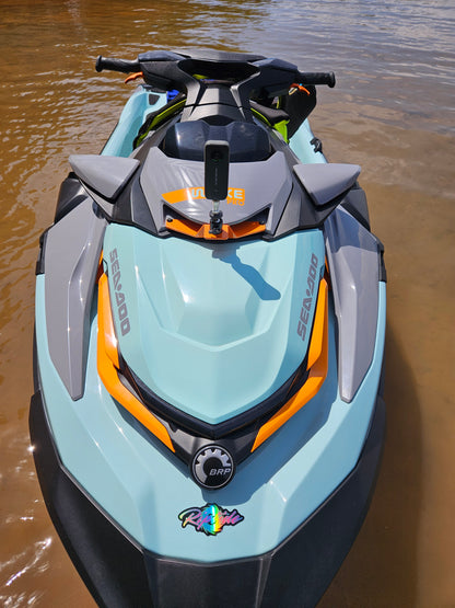 SeaDoo Aluminum Camera Front Hood Mount For 2018+ ST3 Hulls GTX RXTX Wake Pro