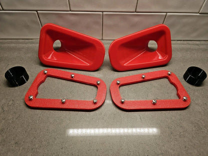 Seadoo NACA Duct Side Air Vent Intake Set 2 For RXTX GTX FISH WAKE GTI RXPX GTR